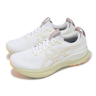 【asics 亞瑟士】慢跑鞋 GEL-Kayano 32 2E 寬楦 男鞋 白 橘 支撐 運動鞋 亞瑟士(1011C051101)