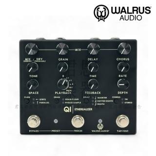 【WALRUS AUDIO】Qi Etherealizer Chorus/Delay 綜合效果器 Yvette Youn黑色簽名款／創新頂級品牌(綜效)