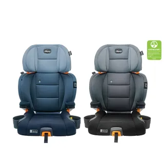 【Chicco】KidFit Plus成長型安全汽座風尚版-吸濕排汗/環境友善 適用3-12歲(MOMO限定)