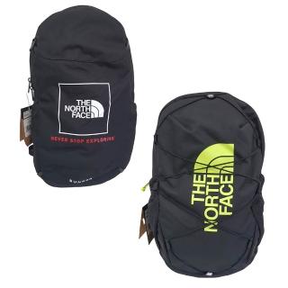【The North Face】北面綠色LOGO/黑色 男女舒適背負大容量運動休閒後揹包