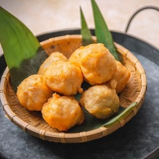 【漢來飯店】特級手工霸王花枝丸(400公克/8顆 X3包)