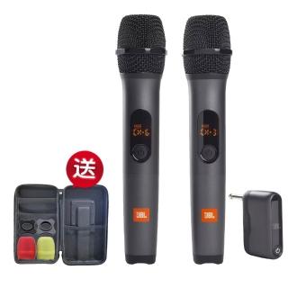 【JBL】JBL Wireless Microphone 無線麥克風組(臺灣公司貨 隨插即用連結即可演唱 贈收納防撞盒)