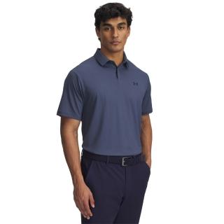 【UNDER ARMOUR】UA 男 Drive Chill 短POLO 1389596-044(深藍色)