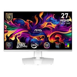 【MSI 微星】MAG 272QPW QD-OLED X28 27型 280Hz 電競螢幕(0.03ms/HDR/QD-OLED)