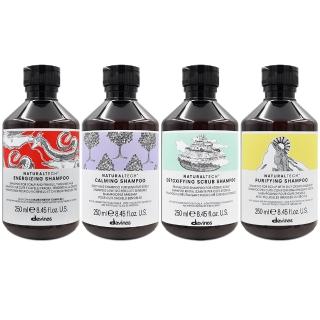 【Davines 達芬尼斯】自然生機 洗髮露 250ml （康敏舒緩/深層淨化/能量豐茂/純淨抗屑）(洗髮精/公司貨)