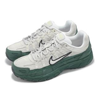 【NIKE 耐吉】休閒鞋 P-6000 PRM 男鞋 女鞋 灰 綠 復古 緩震 運動鞋(IF0668-001)