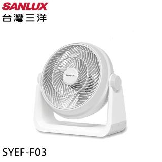【SANLUX 台灣三洋】12吋AC循環風扇 小風扇 涼風扇(SYEF-F03)