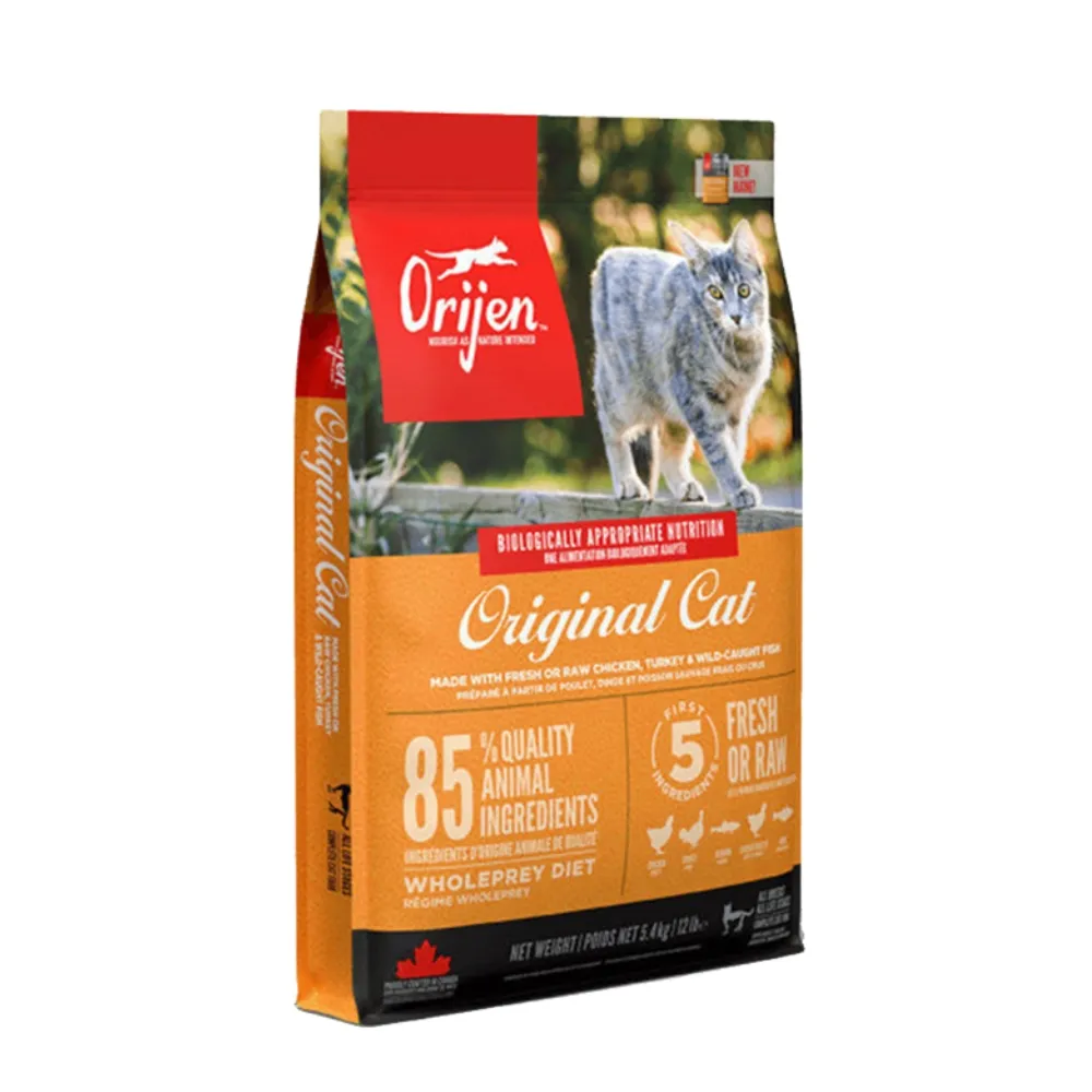 【Orijen】鮮雞愛貓 無穀貓糧 5.4KG(貓飼料 貓乾糧)