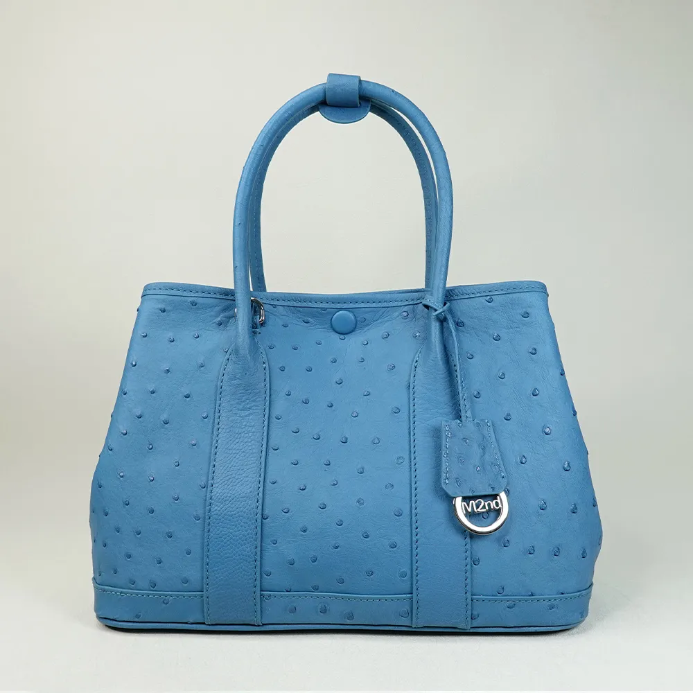 【M2nd】珍稀鴕鳥皮經典時尚托特包(T9422A)