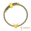 【Just Gold 鎮金店】Kuromi 酷洛米狂歡派對 黃金串珠(兩款-任選)