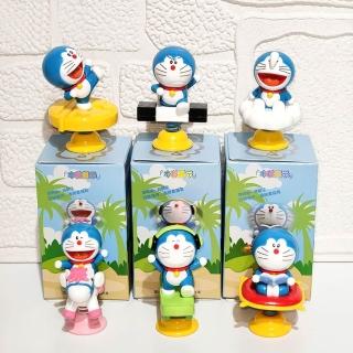 【Doraemon 哆啦A夢】萌動時光系列立體可愛公仔桌上擺飾-6款可選(平輸品)