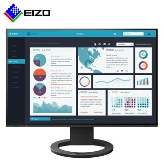 【EIZO】FlexScan EV2495 黑色 24型 IPS 1920x1200 16:10 電腦螢幕(Type-C/可旋轉/可壁掛/內建喇叭/護眼)