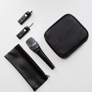【CAROL 佳樂電子】K 歌用 5.1 藍芽麥克風套組 動圈式麥克風 充電版(BTM-510CD+AC-920S)