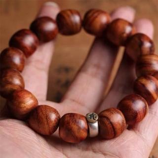 【LEESA】黃花梨\虎紋\木質念珠\佛珠\本命年\生肖手鍊\開運手鍊\大日如來\佛珠手鍊\手串\手鍊\紫檀\保平安
