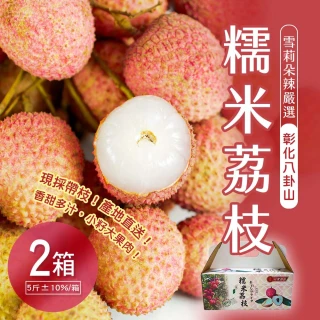 【雪莉朵辣】糯米荔枝 5斤 x2箱(預購6/23-6/27出貨)