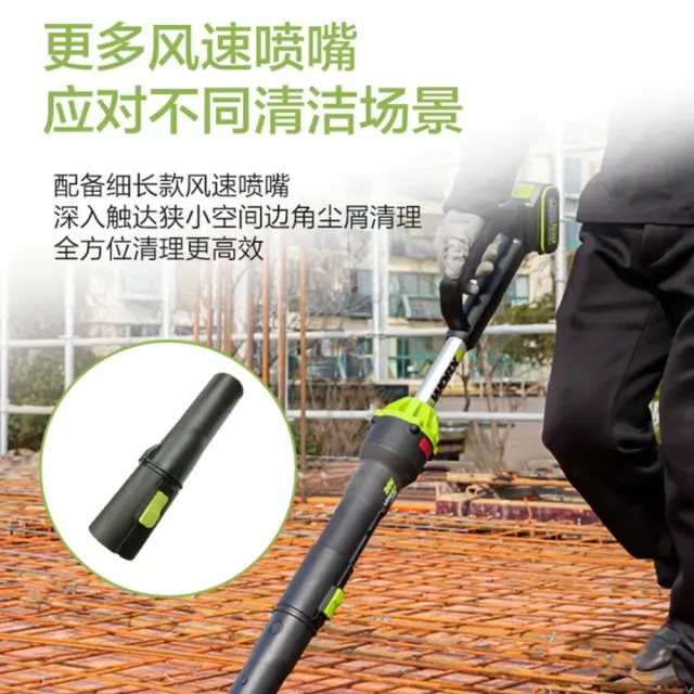 【WORX 威克士】20V 鋰電無刷吹風機 WU231(吹風機 吹葉機 吹草機 落葉吹風機 直流吹風機 吹塵 園藝 直流)