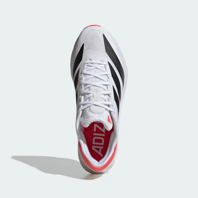 【adidas 愛迪達】Adizero Sl2 M Wide 男女 慢跑鞋 寬楦 彈力 支撐 緩震 白 黑紅(JI2987)