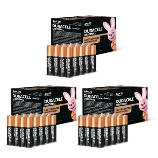 【DURACELL】金頂 經典鹼性-4號AAA(60入)