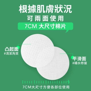 【SEXYLOOK 西西露】煥膚代謝棉片50片X2入組(100片/濕敷棉/韓國棉片_買1送1)