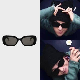 【CELINE】權志龍 GD 同款 膠框太陽眼鏡(CL40287U-01A)