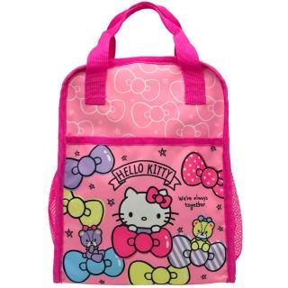 【SANRIO 三麗鷗】Hello Kitty兒童手提後揹包(臺灣正版授權現貨商品)