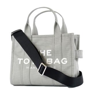 【MARC JACOBS】專櫃款 THE TOTE BAG手提/斜背二用包-狼灰/小