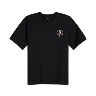 【CONVERSE】Garden Rain Tee 男款 黑色 上衣 休閒 插畫 圓領 短袖 10027714-A01