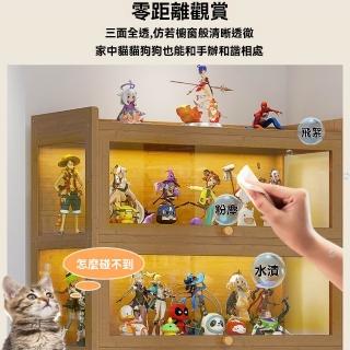 【匠俱】手辦櫃(透明手辦櫃 亞克力陳列模型展示櫃子 樂高積木收納架書櫃玩具櫃家用)