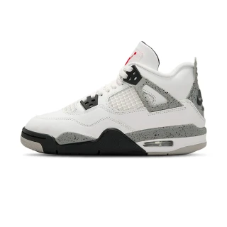 【NIKE 耐吉】Air Jordan 4 Retro OG 大童 白水泥色 復刻 AJ4 緩震 籃球鞋 IB4171-100