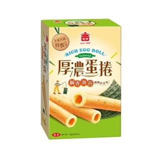 【義美】海苔厚濃蛋捲4盒組(152g/盒)