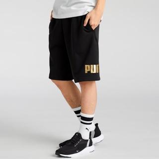 【PUMA】短褲 男 10吋運動褲 亞規 ESS NO.1 LOGO 黑 68752856