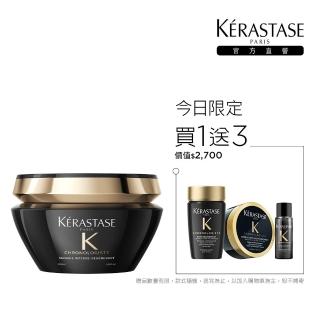 【KERASTASE 巴黎卡詩】黑鑽極萃逆時髮膜200ml(卡詩髮膜/護髮/修護)
