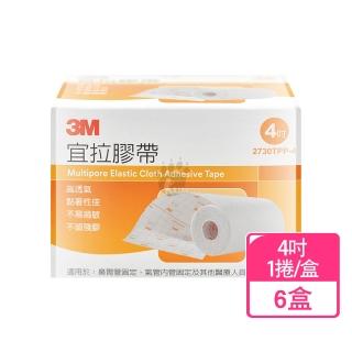 【3M】宜拉膠帶x6盒 4吋(2730TPP-4)