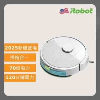 【iRobot】新機特談 Roomba 105 Combo 掃拖機器人-i5升級版(70倍吸力/雙倍深層拖地/快速建圖/不斷電續掃)