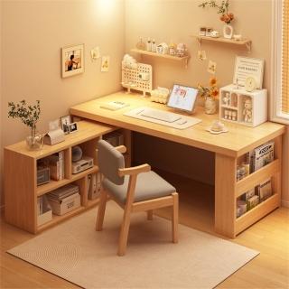 【匠俱】L型書桌(書桌 一體辦公桌 L型桌 臥室桌 家用學習桌 臺式轉角桌 電腦桌)