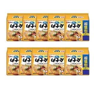 【農心泡麵】爽口海鮮烏龍拉麵5入超值包(600g*10袋組)
