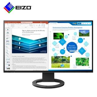 【EIZO】FlexScan EV2781 黑色 27型 IPS 2560x1440 16:9 電腦螢幕(Type-C/可旋轉/可壁掛/內建喇叭/護眼)