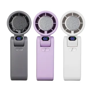 【OMG】650冰敷掛繩掛脖風扇 100檔無極調速 半導體製冷冷敷風扇 手持掛脖桌面三用冰敷空調扇(可攜帶上飛機)