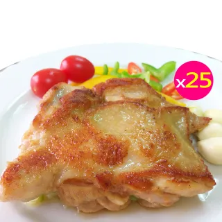【卜蜂】醃漬去骨雞腿排-蒜味 超值25包組(200g/包_團購美食.居家料理.露營燒烤)