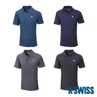 【K-SWISS】冰絲POLO衫 WHL Polo 男 多色任選