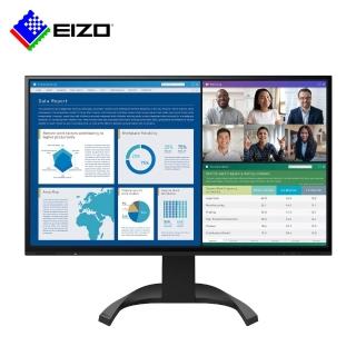【EIZO】FlexScan EV2740X 黑色 27型 IPS 4K 16:9 電腦螢幕(Type-C/可旋轉/可壁掛/內建喇叭/護眼)