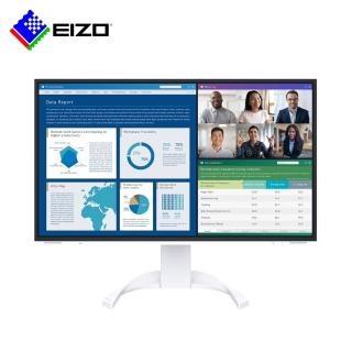 【EIZO】FlexScan EV2740X 白色 27型 IPS 4K 16:9 電腦螢幕(Type-C/可旋轉/可壁掛/內建喇叭/護眼)