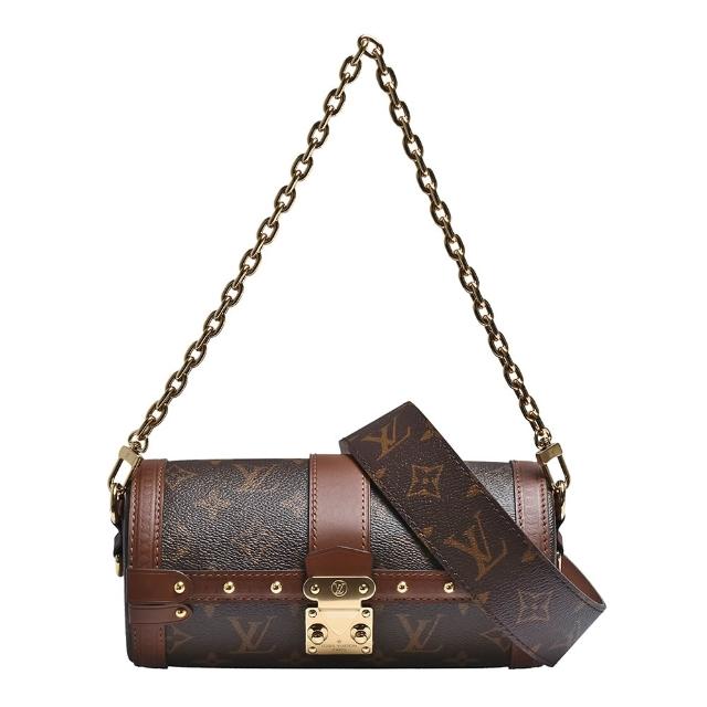 【Louis Vuitton 路易威登】M57835 PAPILLON TRUNK經典Monogram帆布斜背圓筒包