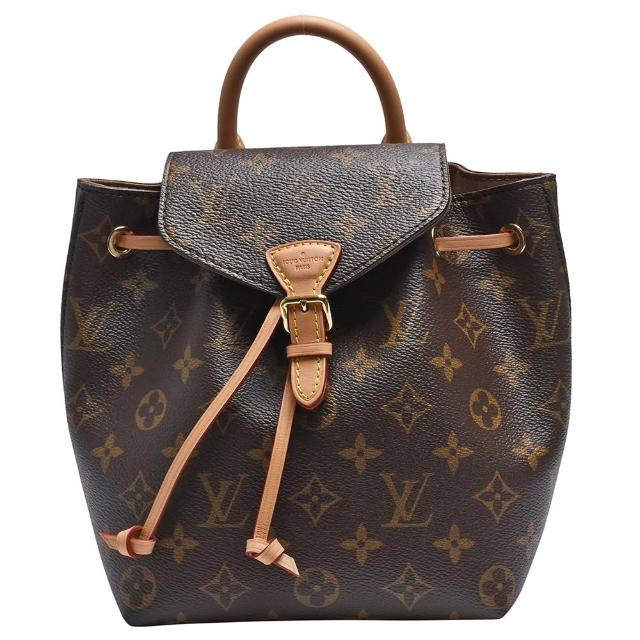LV LOUIS VUITTON路易威登 M45502 經典 MONTSOURIS BB Monogram 帆布印花手提/後背包 這款 LV LOUIS VUITTON 路易威登 M45502 MONTSOURIS BB Monogram 帆布印花後揹包,以經典的咖啡色系為主調,結合高品質牛皮與帆布材質,展現優雅與實用並存的設計。內附1個內袋,適合日常使用,並配有原廠防塵套與品控卡,確保商品的正品保障。背帶全長98cm且可調整,輕便易攜,是女性出門時的理想選擇。