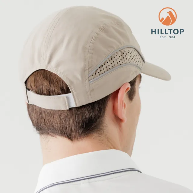 【Hilltop 山頂鳥】防潑水抗UV時尚機能棒球帽 卡其｜PS01XXI9ECN0