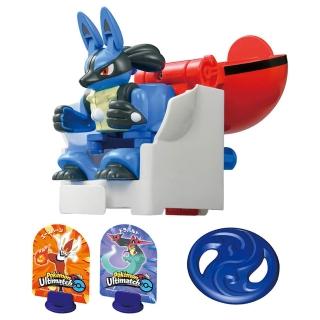 【TAKARA TOMY】POKEMON 精靈寶可夢 寶可夢激射鬥片-04路卡利歐 精靈球