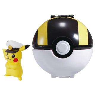 【TAKARA TOMY】POKEMON 精靈寶可夢 PokeDel-Z 寶可夢新決戰球-高級球 隊長皮卡丘
