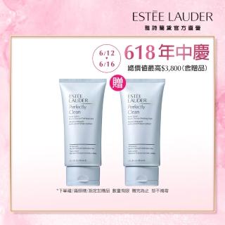 【Estee Lauder 雅詩蘭黛】細緻煥採雙效淨化潔面乳/保濕潔面霜150ml(洗面乳/洗臉)