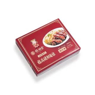 【鮮食家】大甲鎮瀾宮xJABA(福滿豬腳麵線 滷豬腳650g+麵線200g)