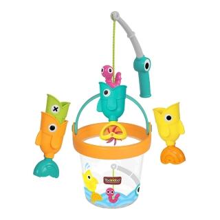 【Yookidoo 以色列】戲水玩具 小漁夫釣魚桶(洗澡玩具 兒童玩具)